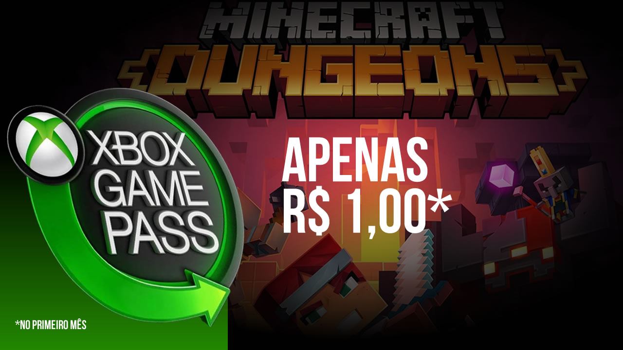 minecraft dungeons xbox game pass