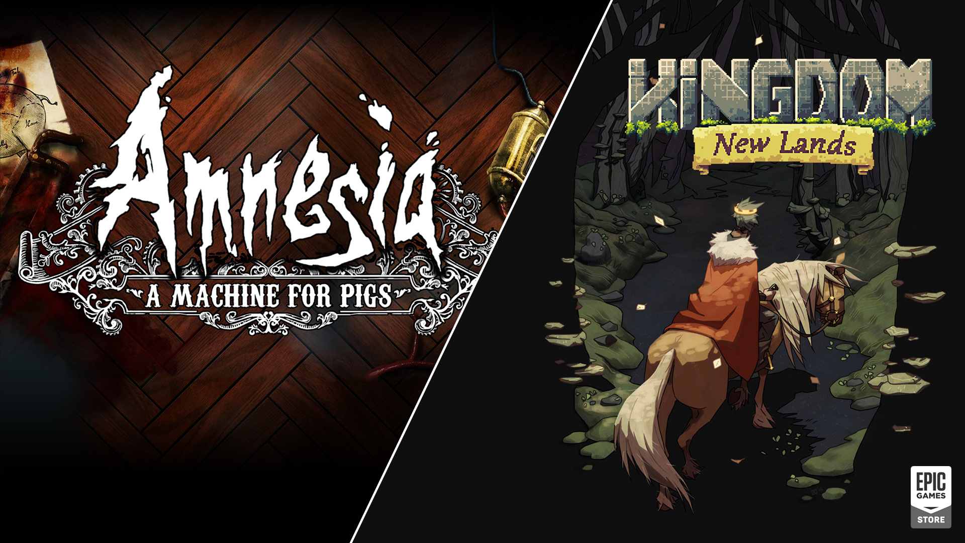 GRÁTIS "Amnesia A Machine for Pigs" e "Kingdom New Lands" na Epic