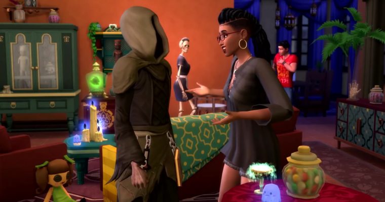 The Sims 4 Sobrenatural Coleção de Objetos - Ossilda de volta ao jogo