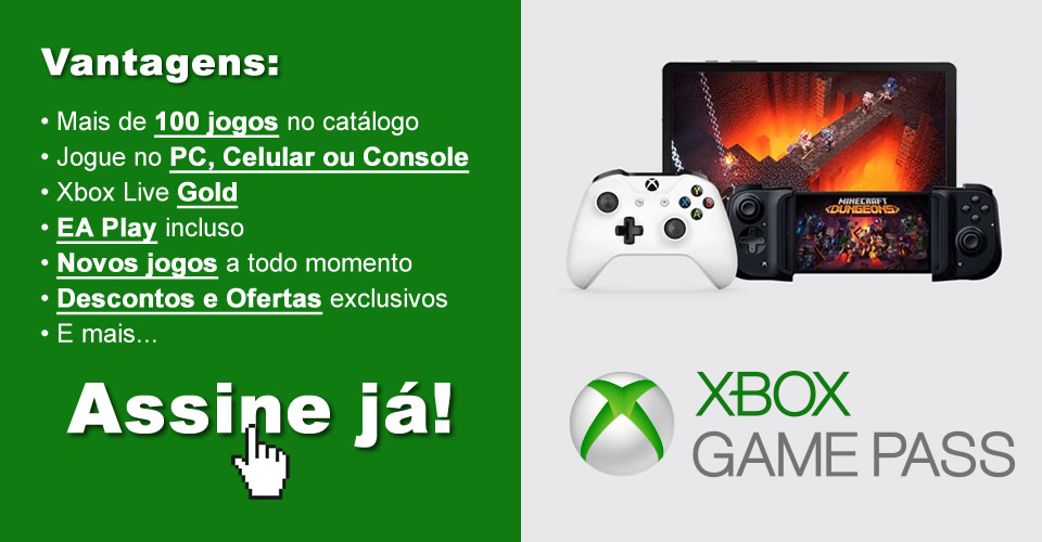 Assine o Xbox Game Pass e obtenha vantagens exclusivas