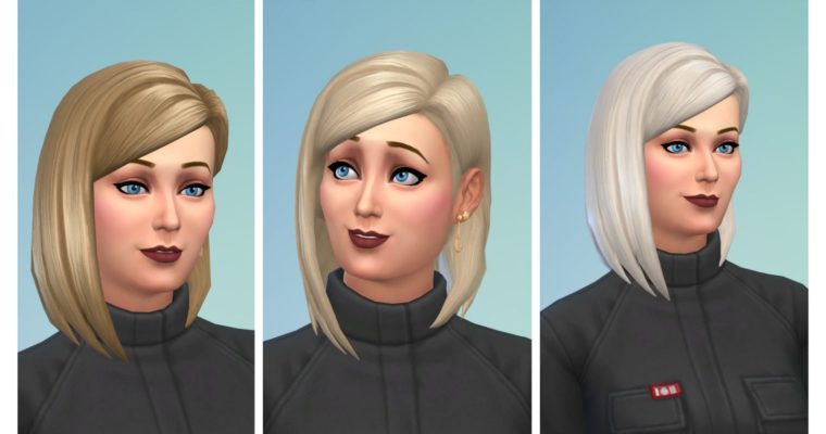 The Sims 4 - Novos tons de cabelo loiro