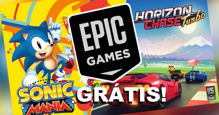 HORIZON CHASE TURBO e SONIC MANIA totalmente GRÁTIS na Epic Games