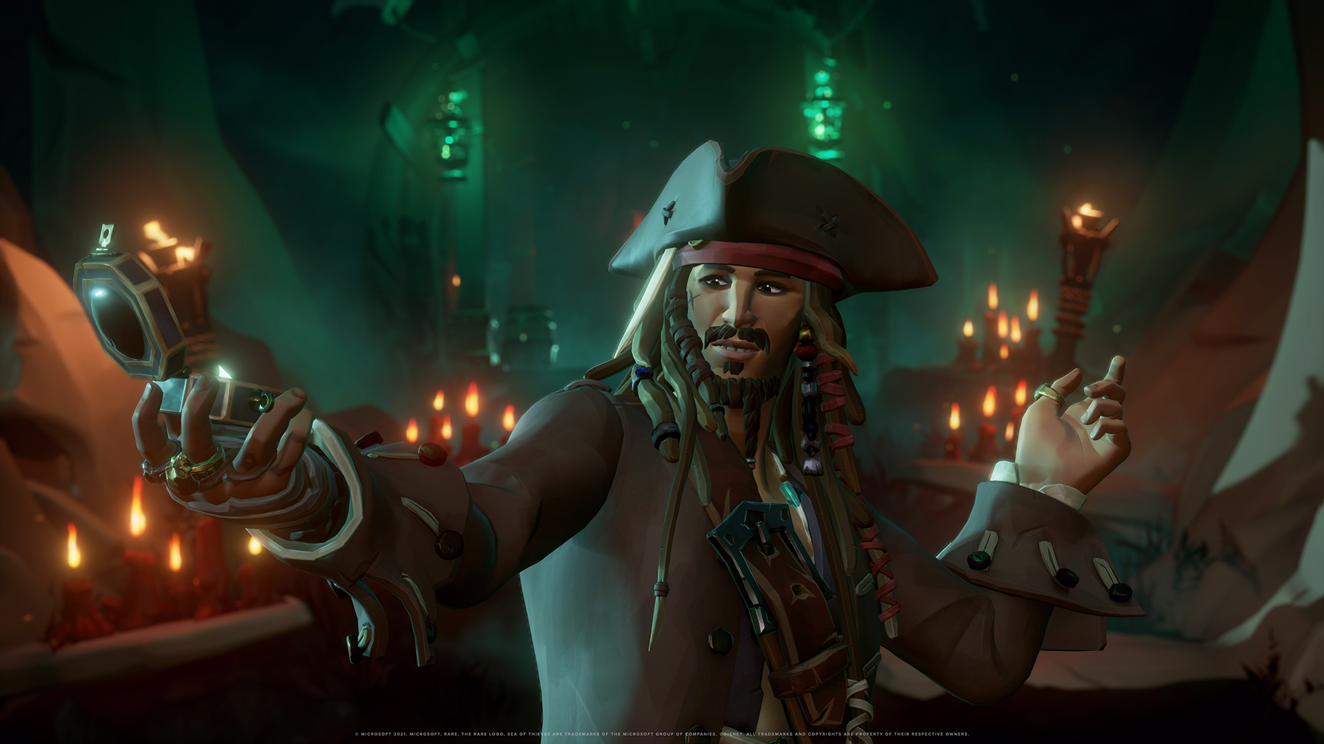 Os Piratas Do Caribe Da Disney Chegam Ao Sea Of Thieves Em Um pico 