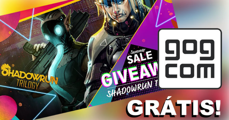 Trilogia SHADOWRUN grátis no GOG.com