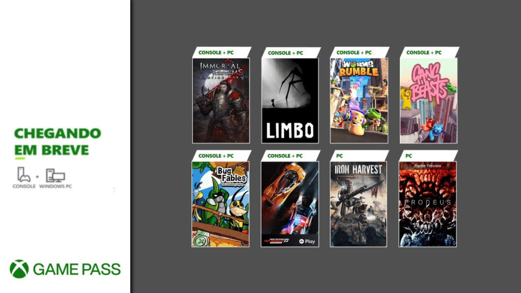 XBOX Game Pass - Junho 2021 