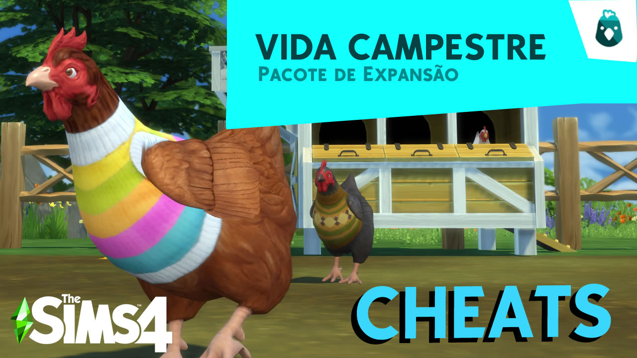 Todos os cheats do 'The Sims 4 Vida Campestre