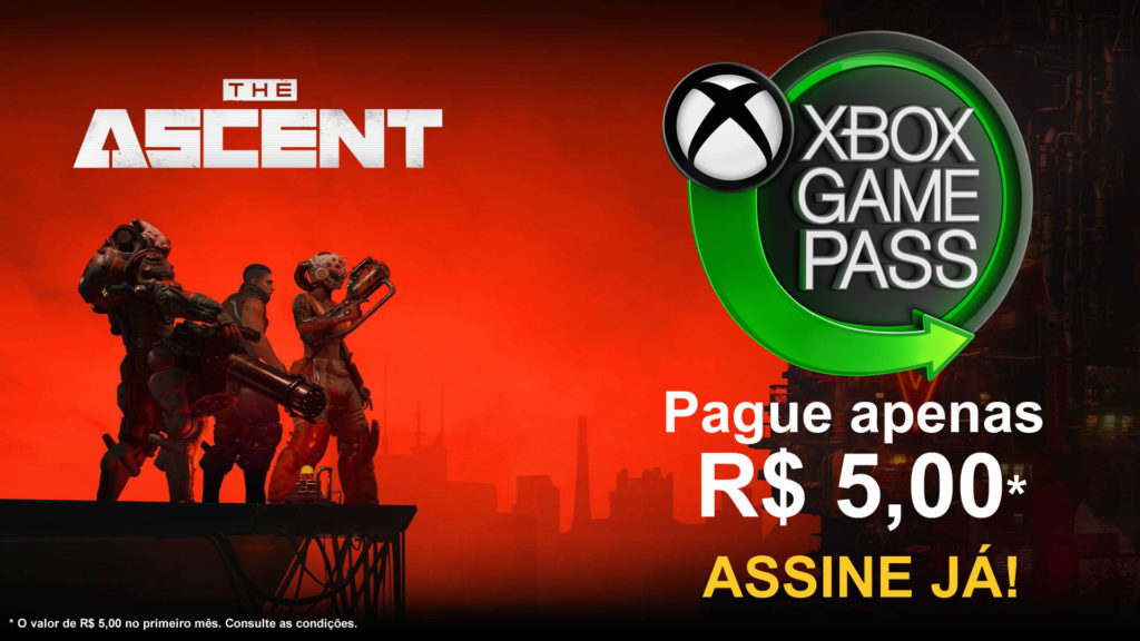 Jogue The Ascent por apenas 5 reais com Xbox Game Pass