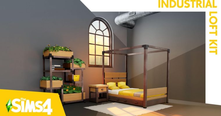 The Sims 4 Kit Loft Industrial