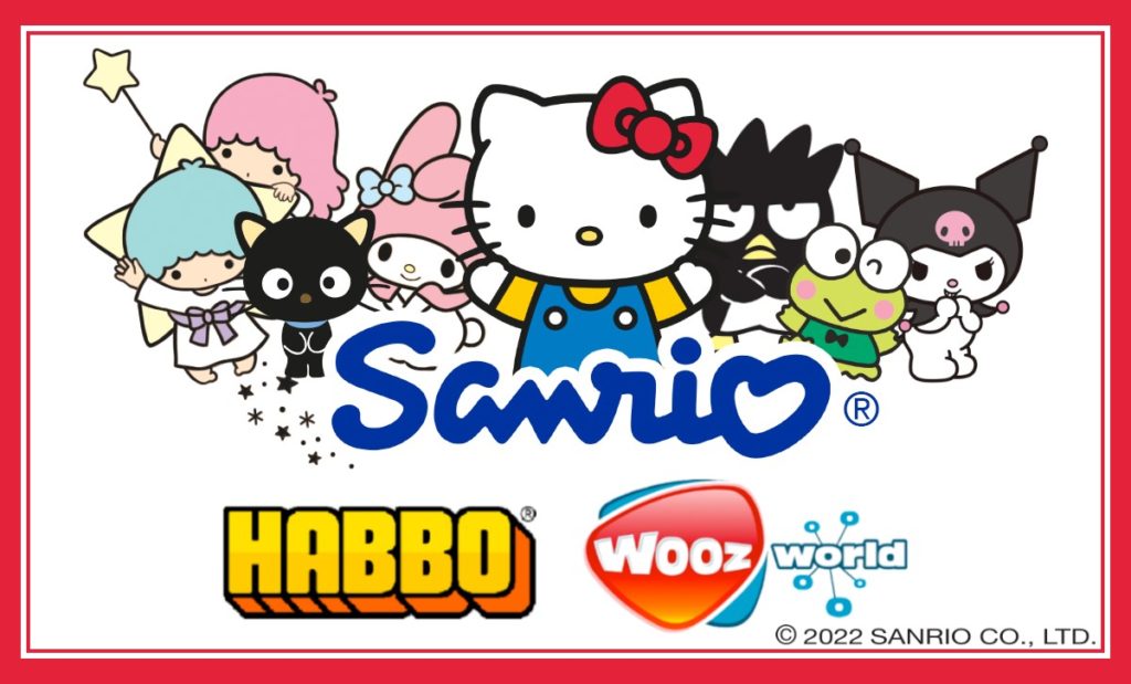 Habbo e Woozworld terão 6 novos personagens da Sanrio