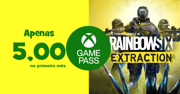 Jogue RAINBOW SIX EXTRACTION por apenas 5 reais com Xbox Game Pass