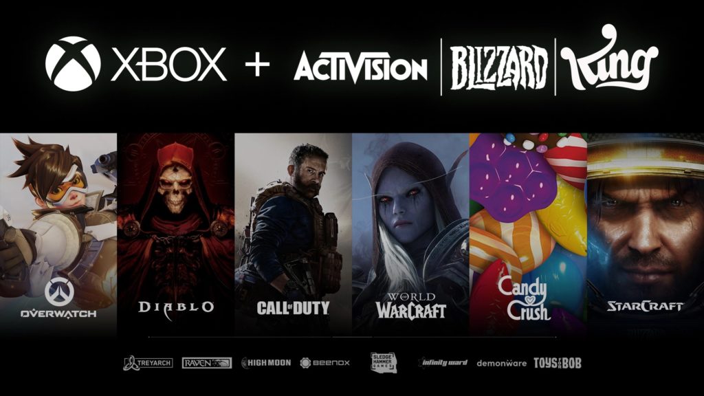 Microsoft adquire a Activision Blizzard