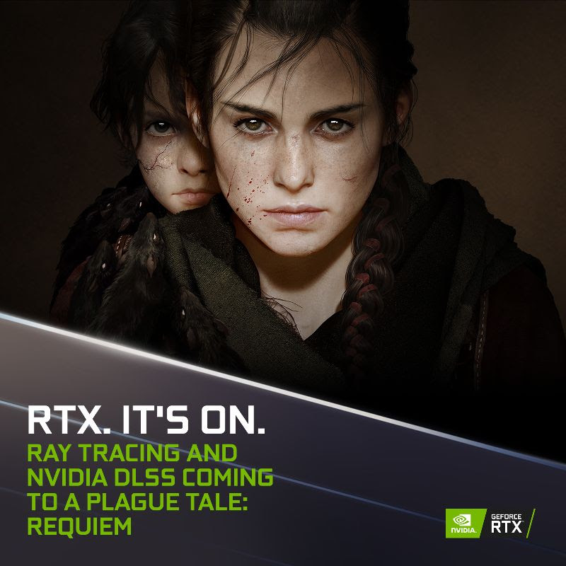 A Plague Tale: Requiem contará com tecnologia NVIDIA DLSS e Ray Tracing