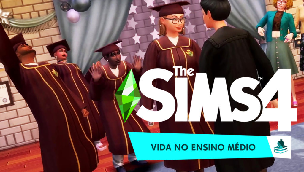 The Sims 4 VIDA NO ENSINO MÉDIO já está disponível