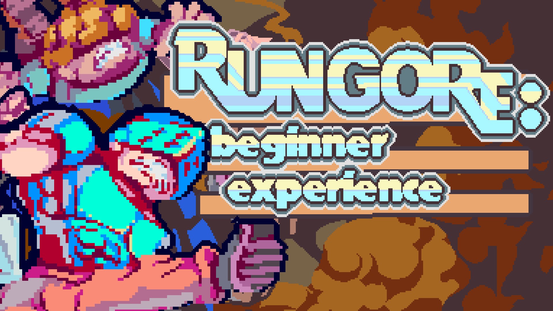 Beginner experience. Rungore poster. Rungore: beginner experience. Rungore wallpaper. Rungore game.