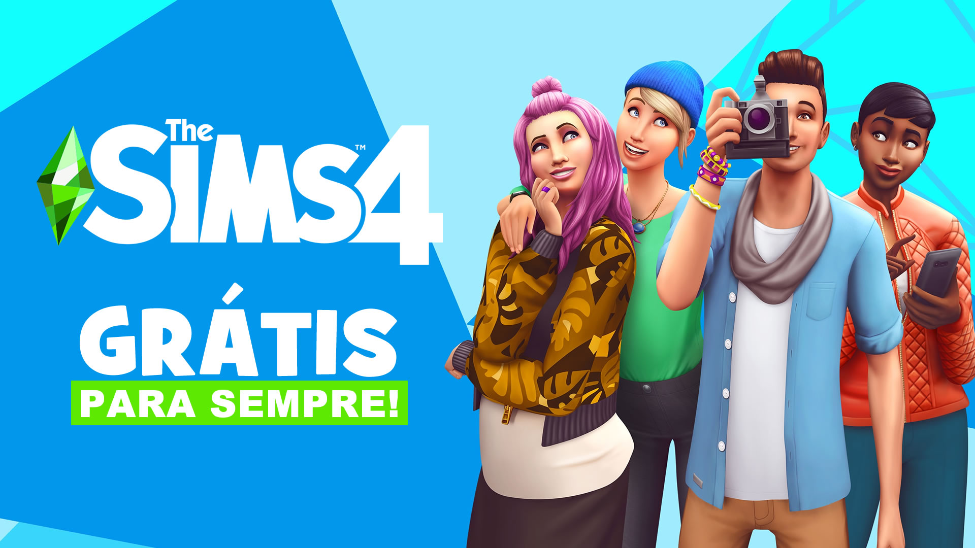 Jogue The Sims™ 4 gratuitamente a partir de 18 de outubro