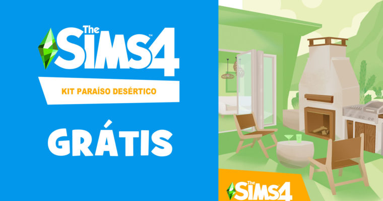 The Sims 4 Kit Paraíso Desértico grátis para sempre