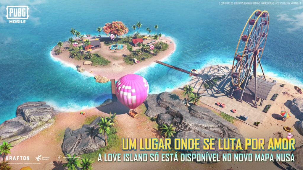 PUBG Mobile - Novo mapa Nusa - Onde se luta por amor