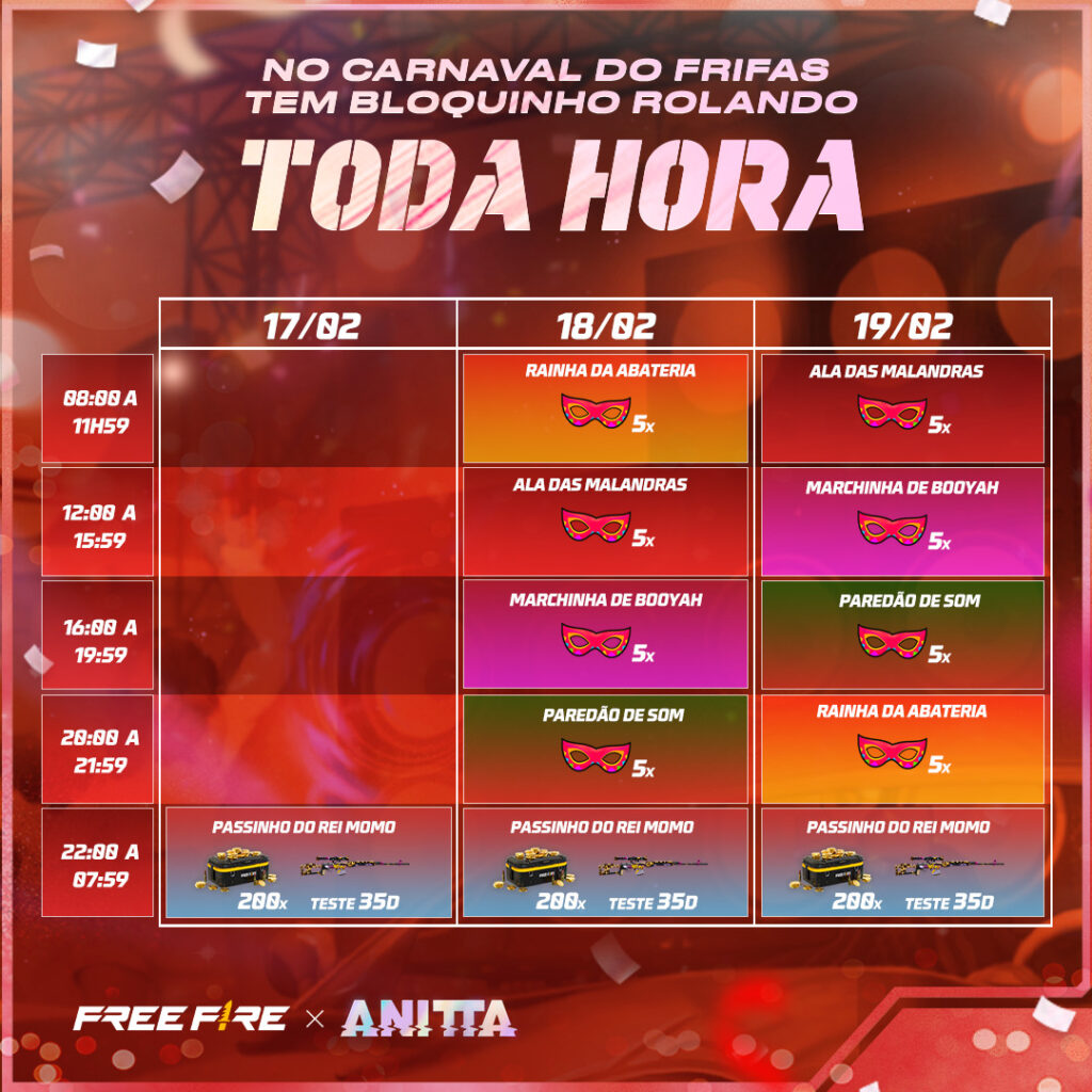 Free Fire - Bloco da Anitta -Troca Meiga