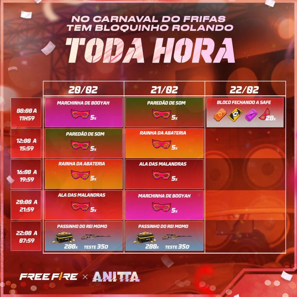 Free Fire - Bloco da Anitta -Troca Meiga