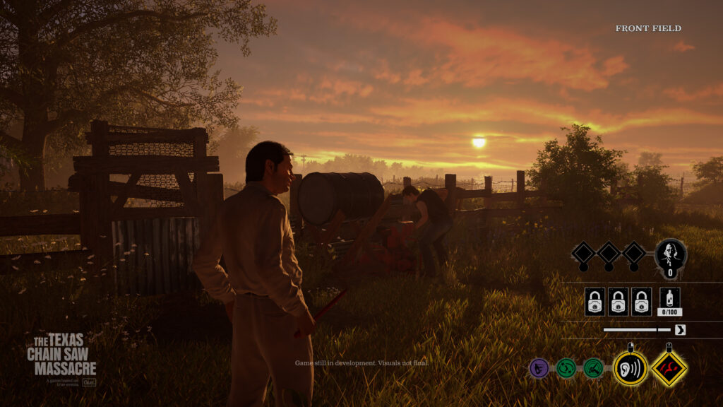 The Texas Chain Saw Massacre (gameplay screenshot)