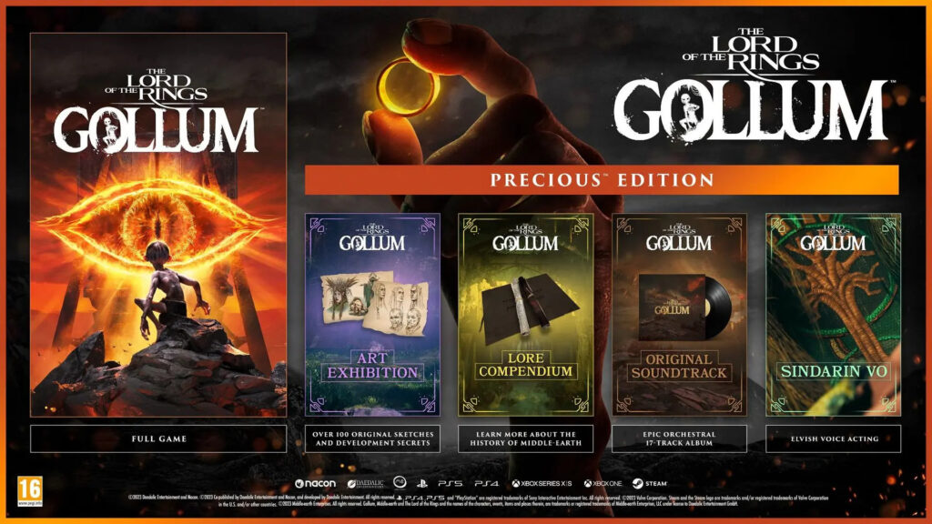 The Lord Of The Rings Gollum - Precious Edition