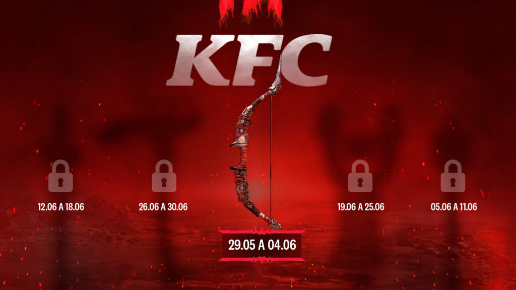 Diablo IV x KFC - Recompensas para cada classe liberadas semanalmente