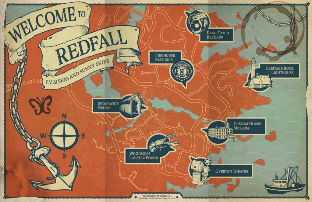 Mapa de Redfall