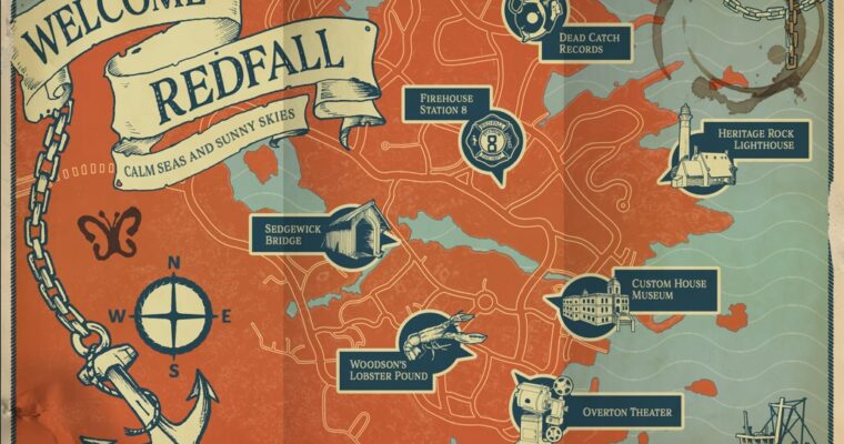 Mapa de Redfall