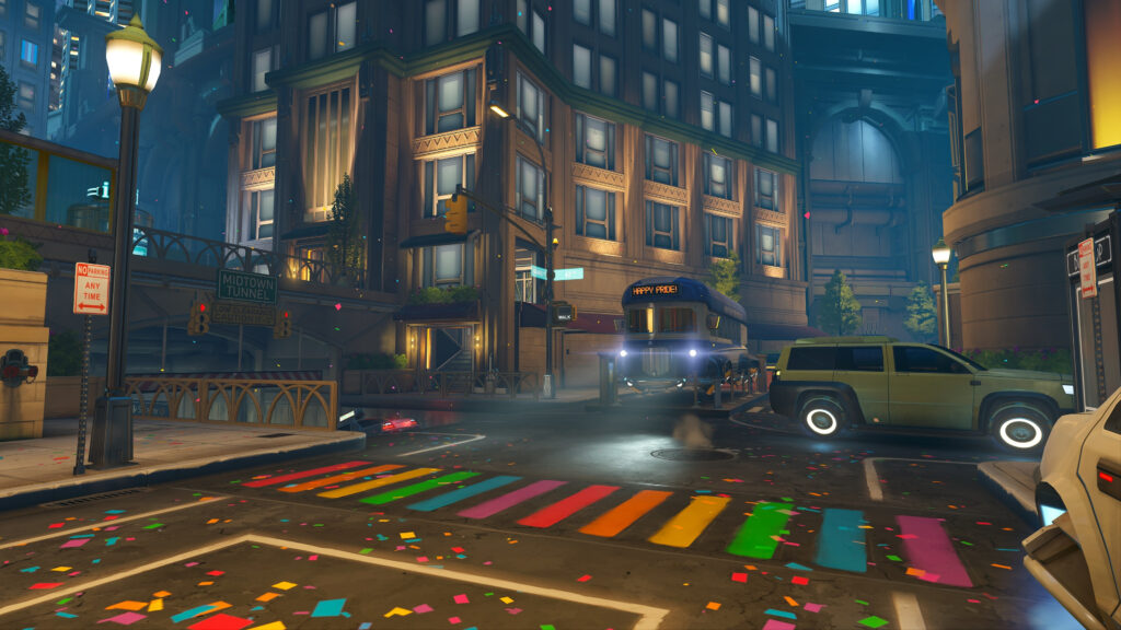 Overwatch 2 - Midtown temática LGBTQI+