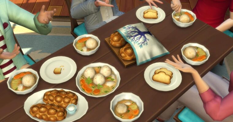 The Sims 4 - Atualização introduz diversas comidas judaicas ao jogo