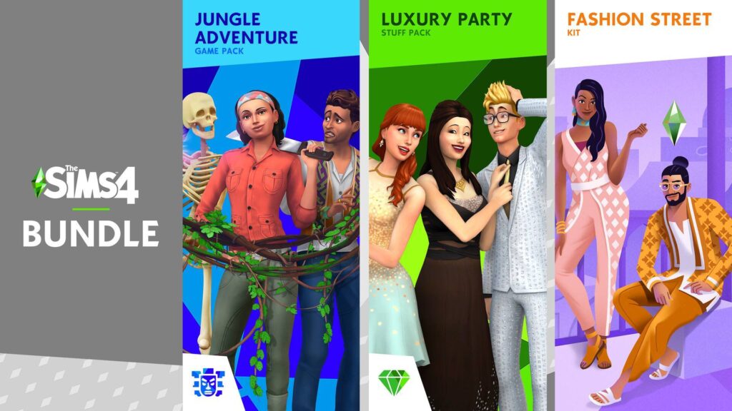 The Sims 4 Vida em Ousadia (The Sims 4 The Daring Lifestyle Bundle)