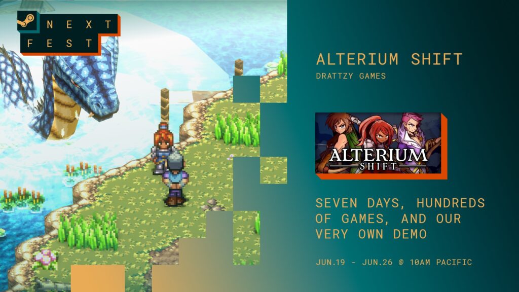 Alterium Shift no Steam Next Fest (Edição de Junho 2023)