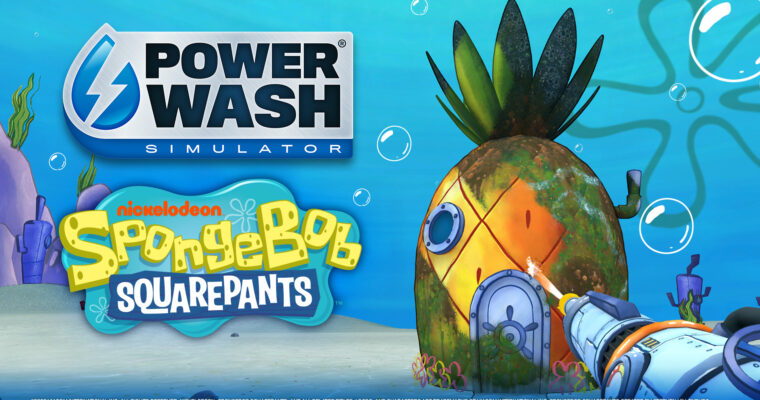 Bob Esponja chega ao PowerWash Simulator