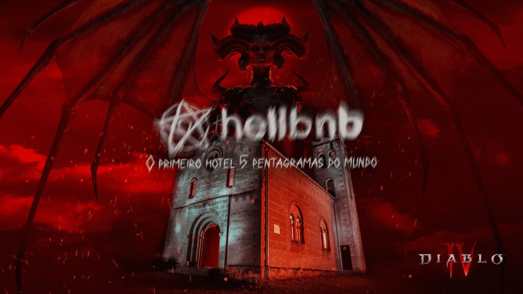 Diablo IV transforma catedral centenária em HellBnB