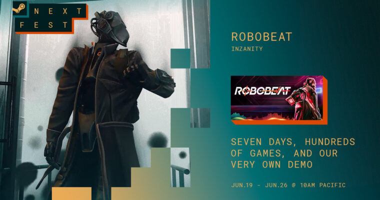 ROBOBEAT chegará ao PC (Steam e Epic Games Store) em 2023.