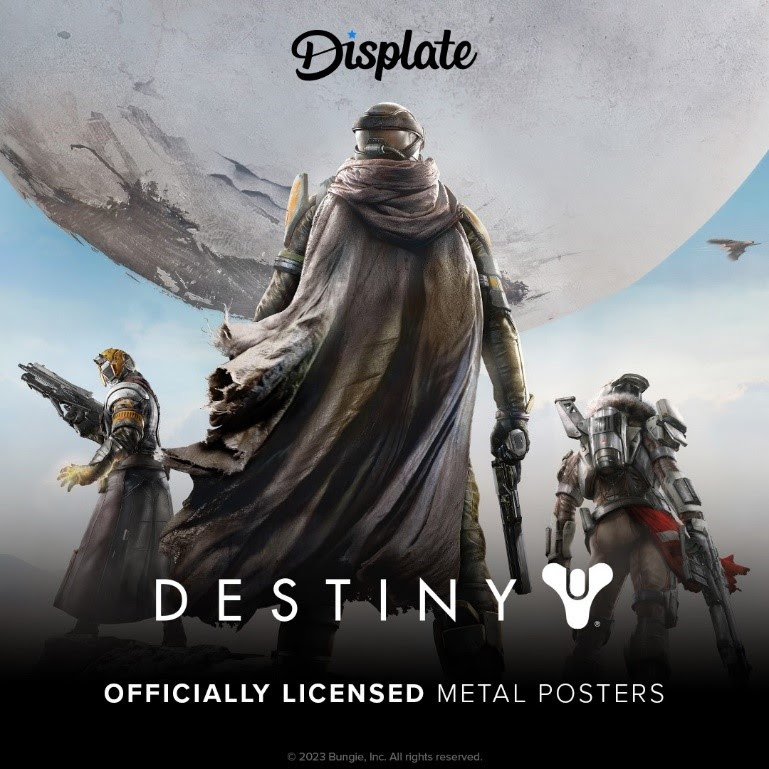 Displate - Pôsteres de metal de alta qualidade de Destiny