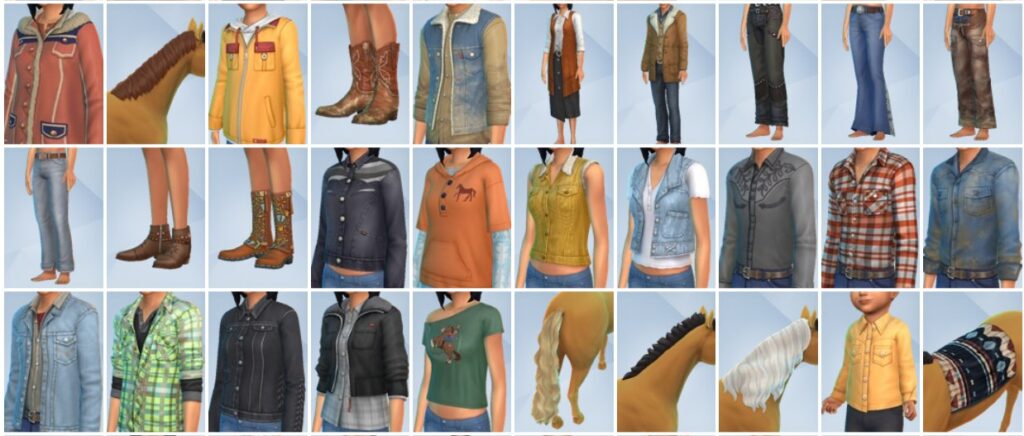 The Sims 4 Tomando as Rédeas - Itens do CAS (3)