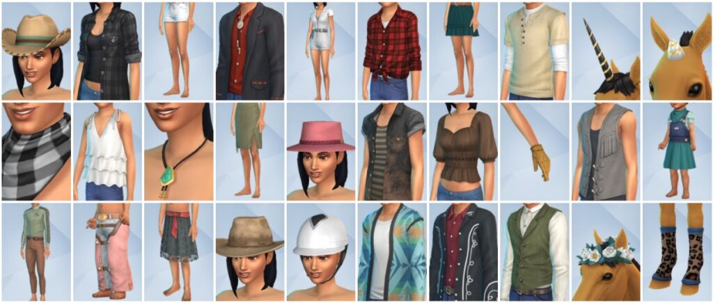 The Sims 4 Tomando as Rédeas - Itens do CAS (4)