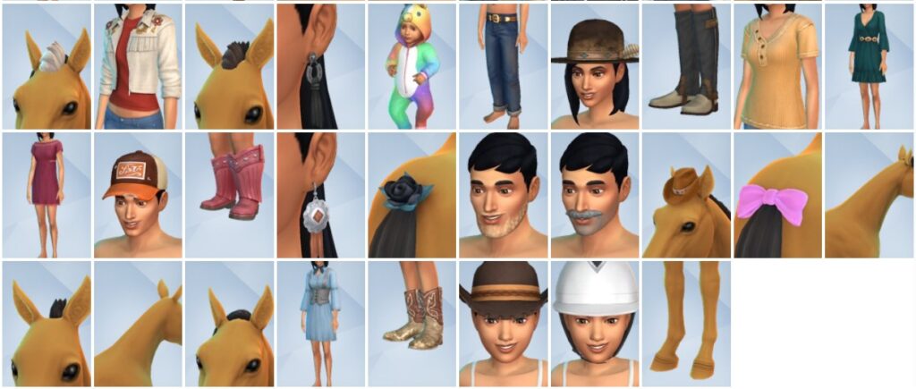 The Sims 4 Tomando as Rédeas - Itens do CAS (5)