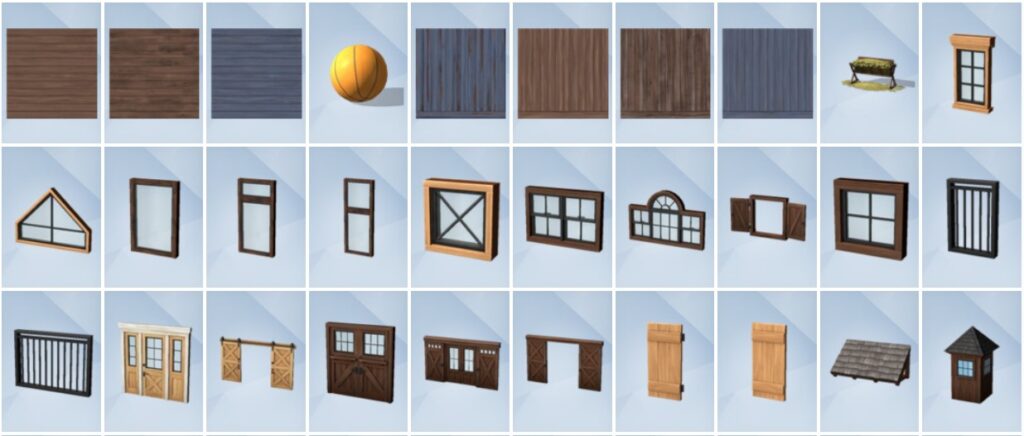 The Sims 4 Tomando as Rédeas - Itens do Modo Construção (1)