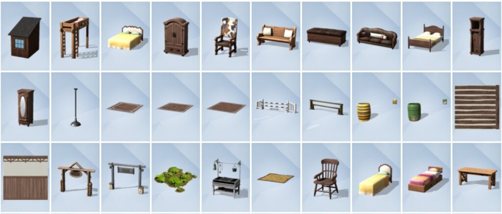 The Sims 4 Tomando as Rédeas - Itens do Modo Construção (2)