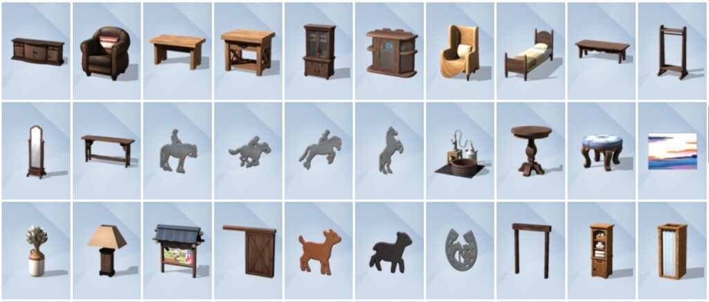 The Sims 4 Tomando as Rédeas - Itens do Modo Construção (3)