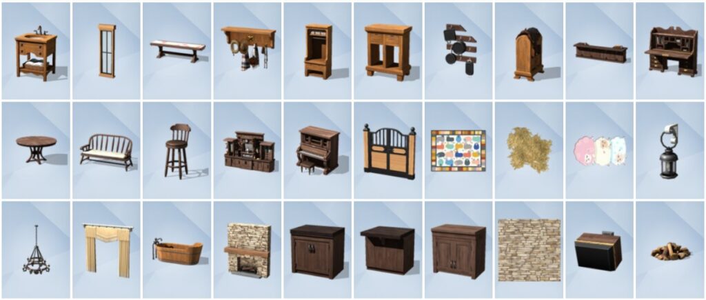 The Sims 4 Tomando as Rédeas - Itens do Modo Construção (4)