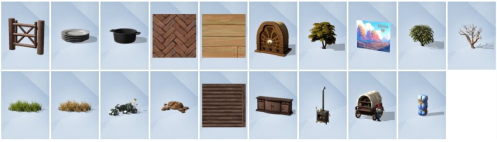 The Sims 4 Tomando as Rédeas - Itens do Modo Construção (7)