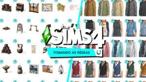 Todos os itens da expansão The Sims 4 Tomando as Rédeas