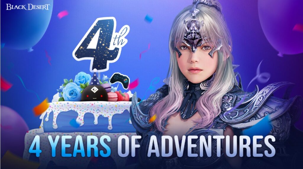 Black Desert celebra aniversário de 4 anos no PlayStation