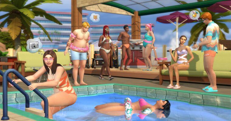 The Sims 4 Kit Estrela da Piscina