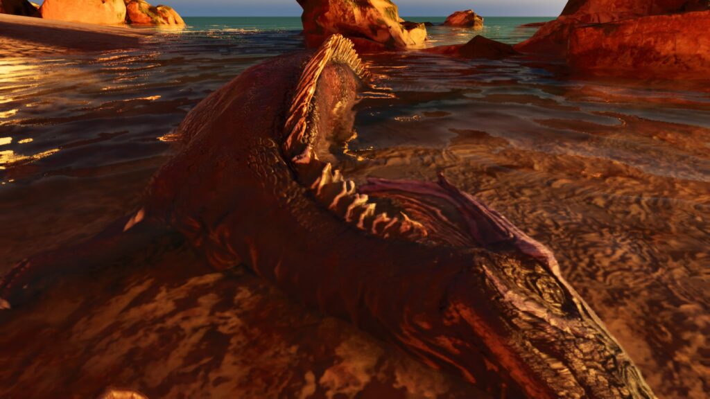 ARK: Survival Ascended - Domando a mãe dinossauro para domar seu bebê