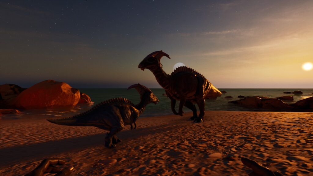 Bebês dinossauros no ARK: Survival Ascended