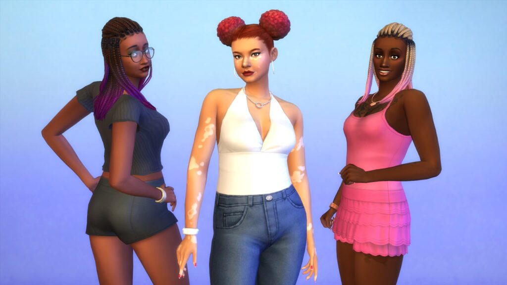 The Sims 4 e Dark & Lovely